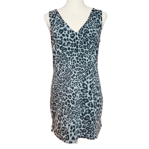 WHITE HOUSE BLACK MARKET Animal Cozy Knit Tunic Tank Top - Size Medium - Picture 3 of 8